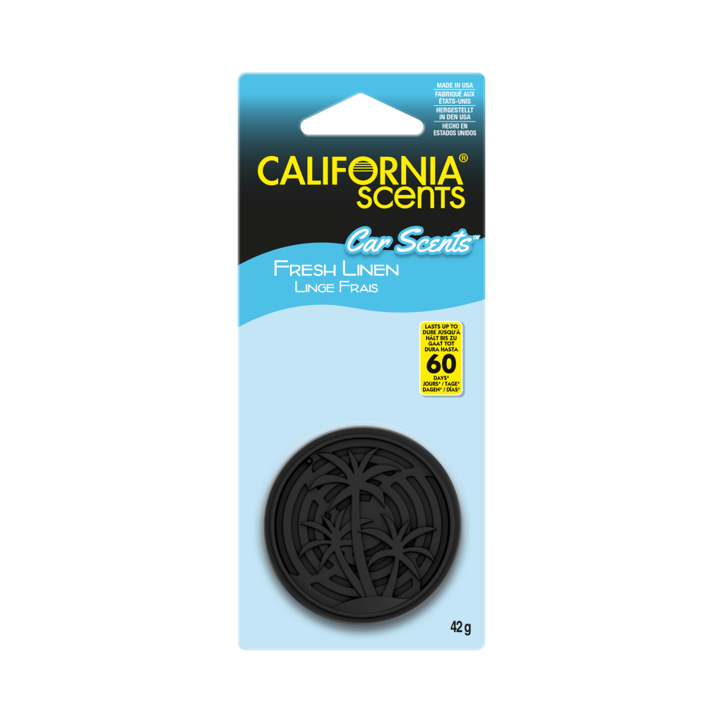 California Scents Car Scents Peggable Fresh Linen