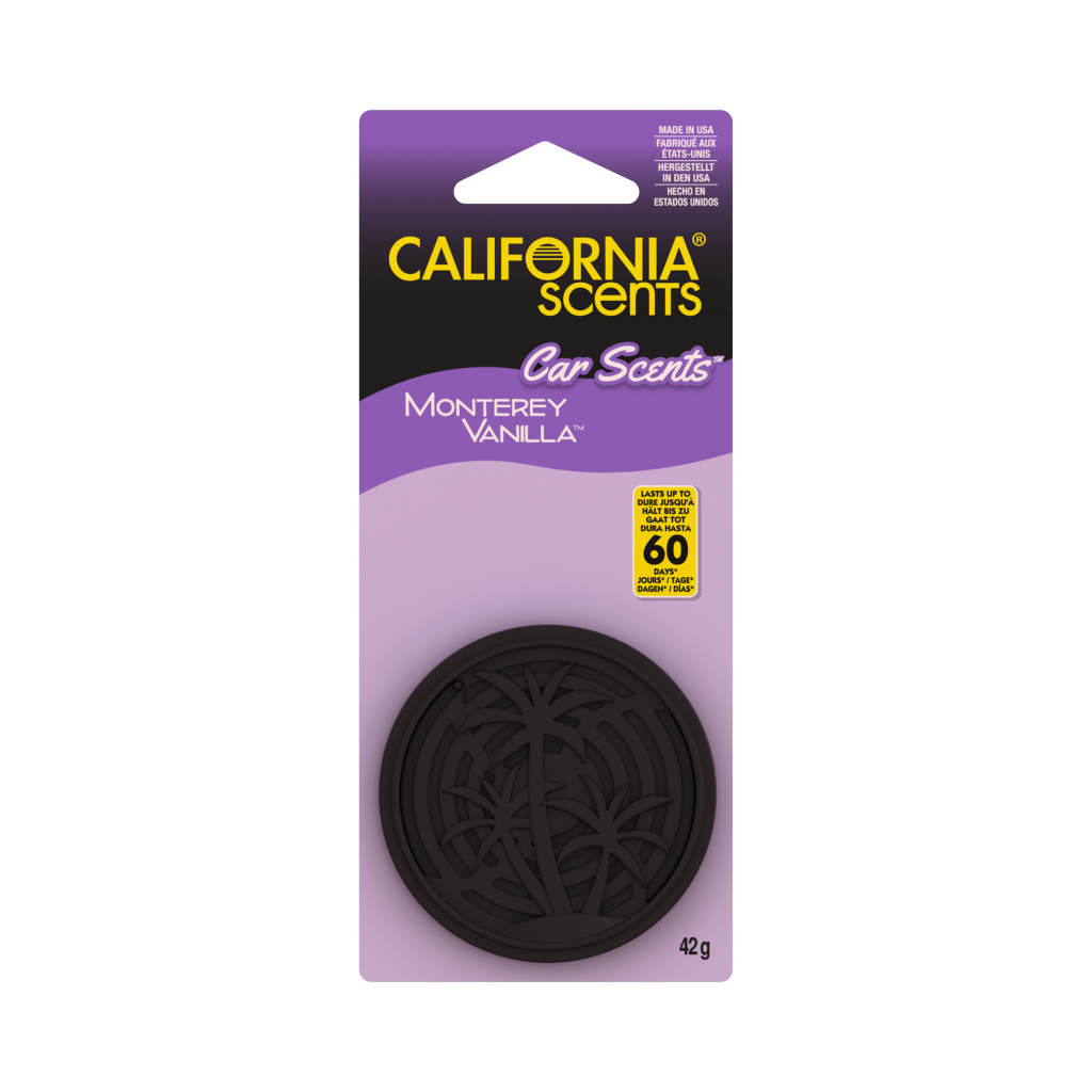 California Scents Car Scents Peggable Monterey Vanilla