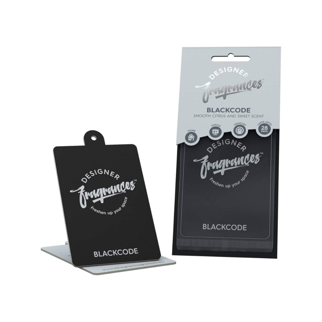 Designer Fragrances 2D Card Original Collection Blackcode