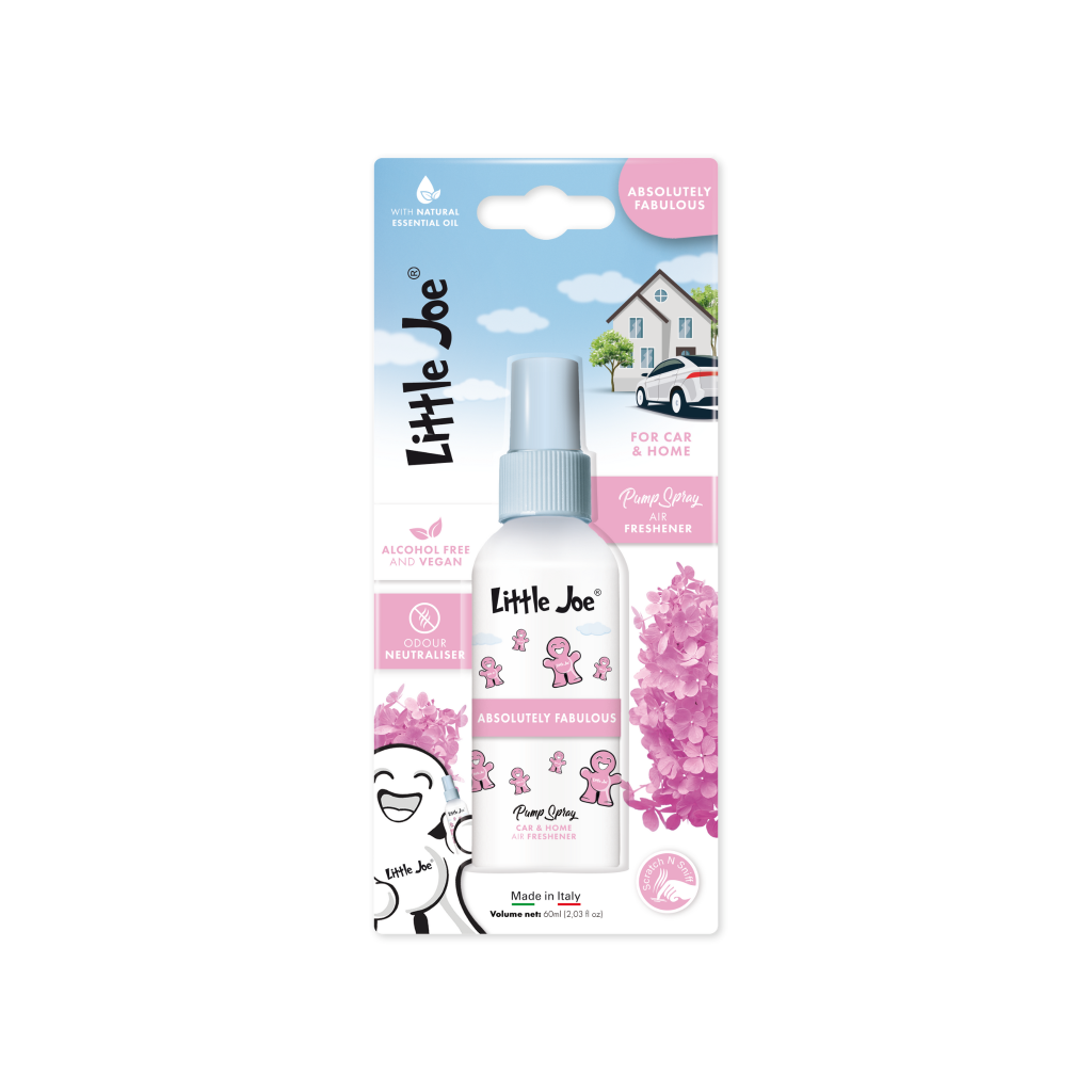 Little Joe Pump Spray Air Freshener 60ml Absolutely Fabulous