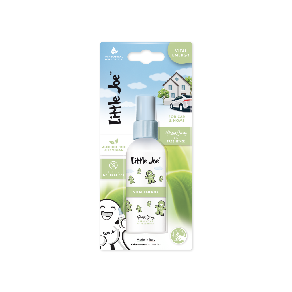 Little Joe Pump Spray Air Freshener 60ml Vital Energy