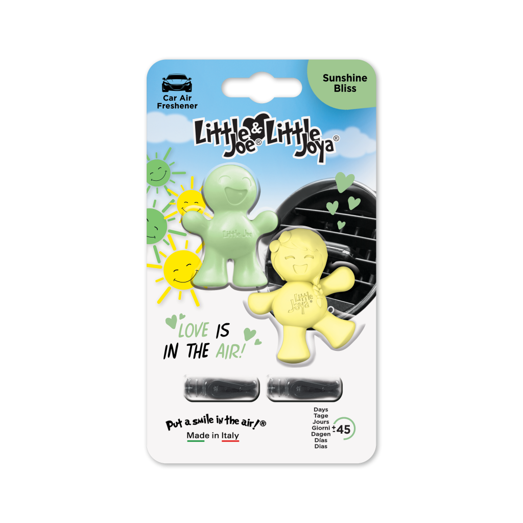 Little Joe & Joya Love Edition Vent Clip Air Freshener Sunshine Bliss