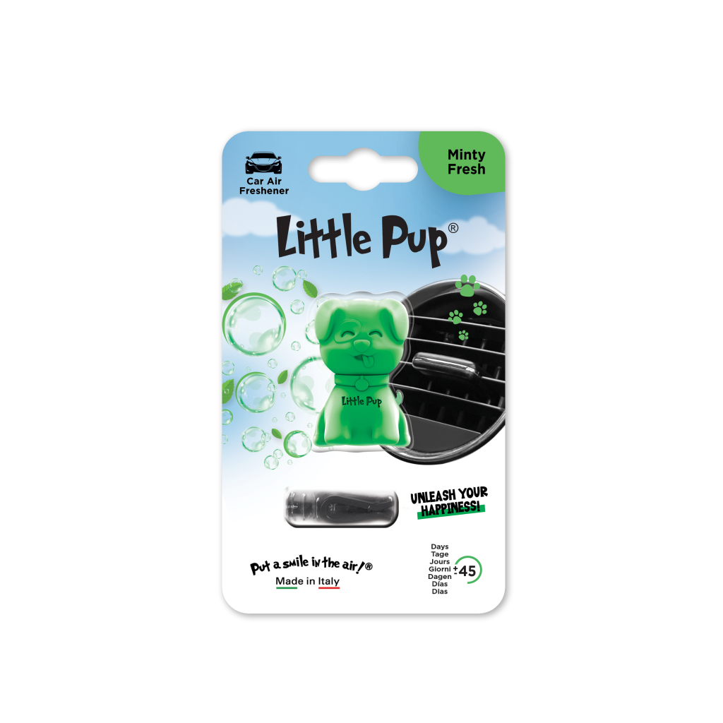 Little Pup Vent Clip Air Freshener Minty Fresh