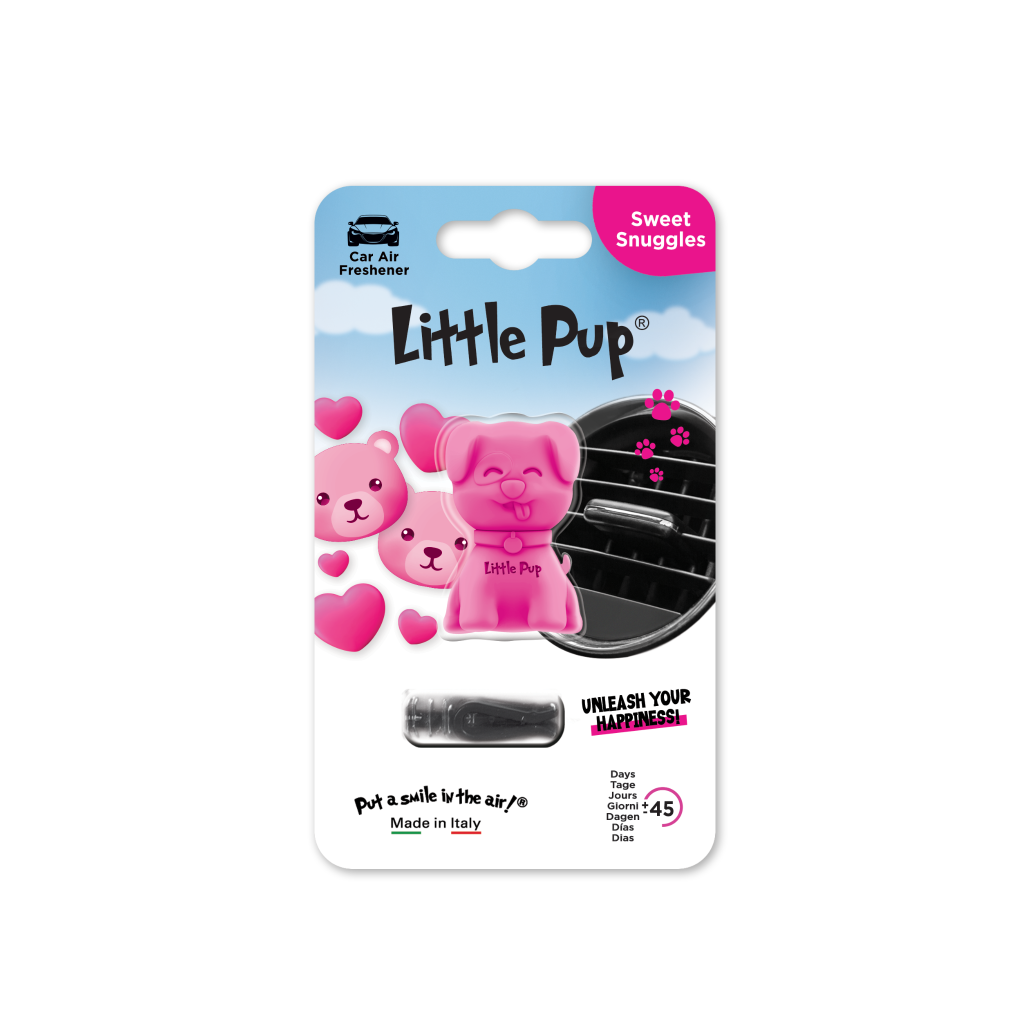 Little Pup Vent Clip Air Freshener Sweet Snuggles