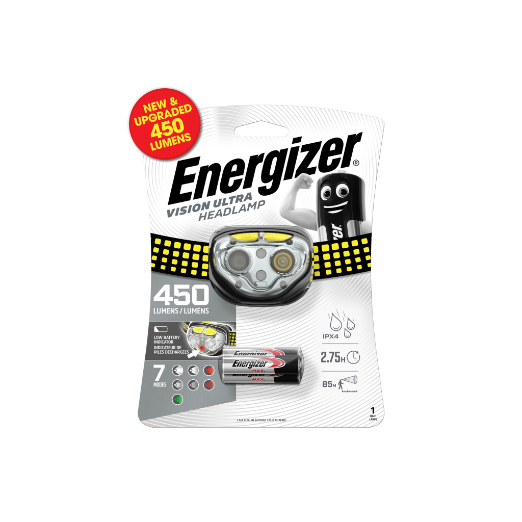 Energizer Torch LED Vision Ultra 450 Headlight