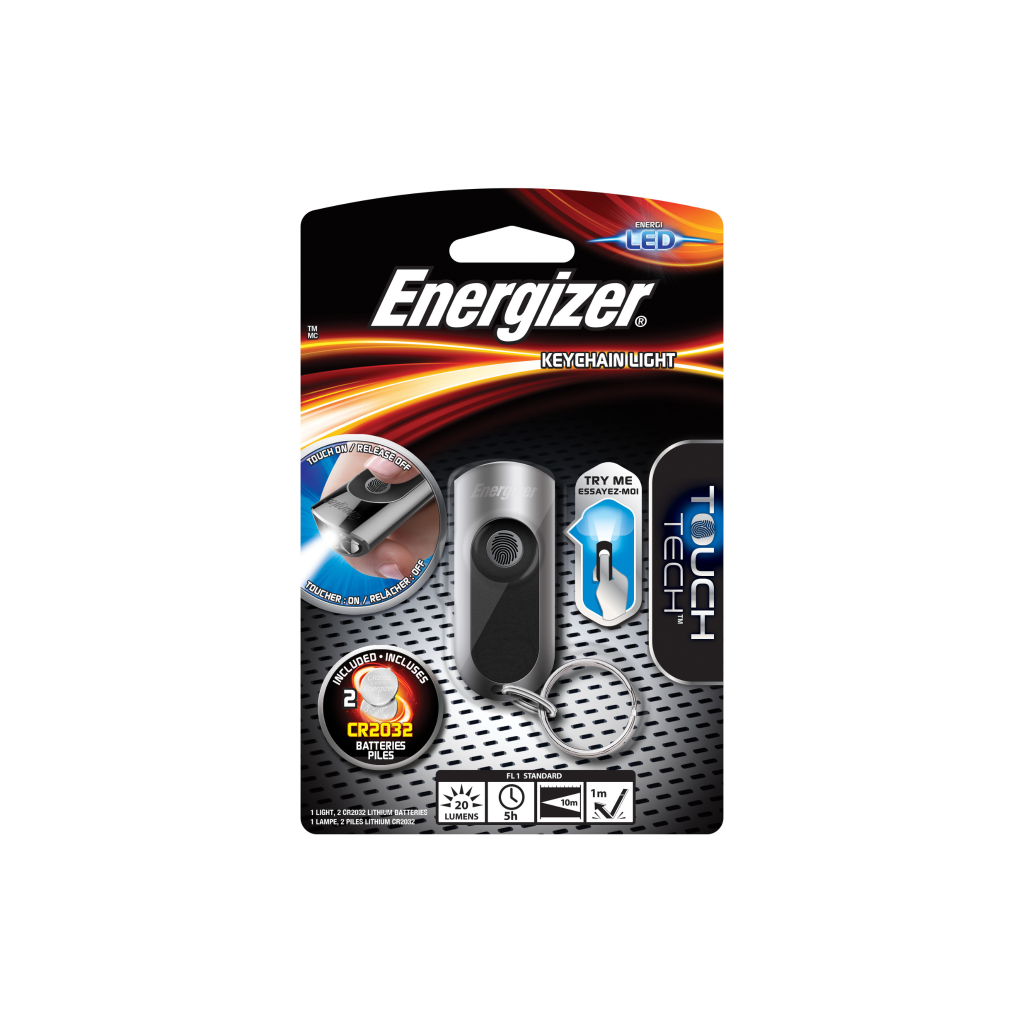 Energizer Torch LED Touch Tech Keychain